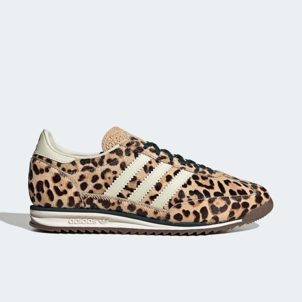 Size 10.5 - [NEW] Women's adidas Leopard Print SL 72 OG Shoes KI4205